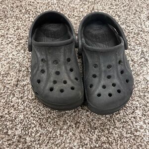 Kids Black Crocs